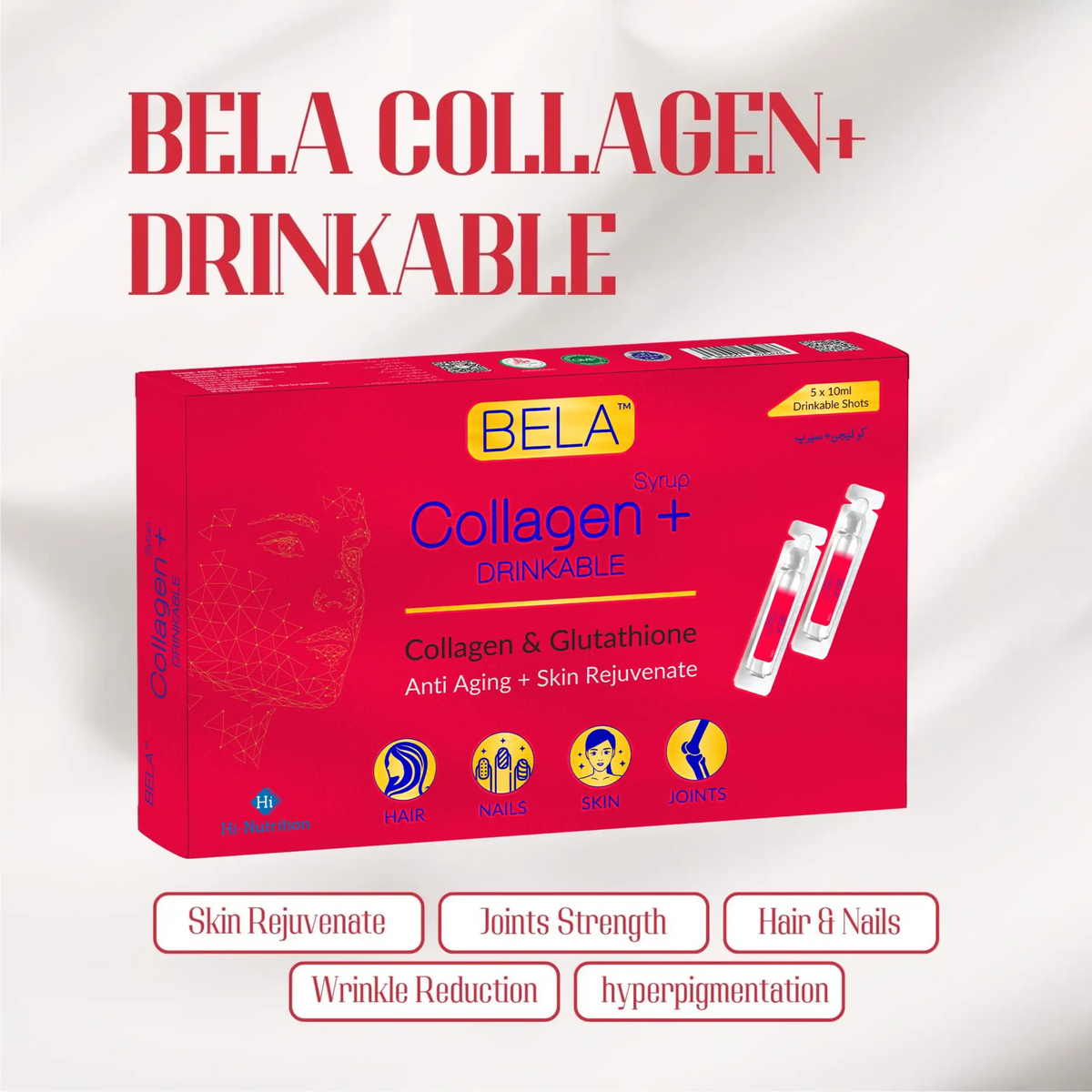 BELA Collagen+ Drinkable Shots