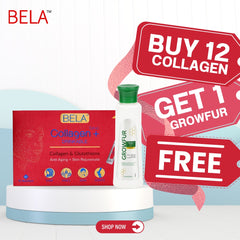 Buy 12 Collagen Drinkable Packs Get Shampoo Free