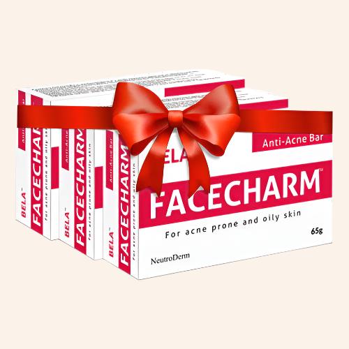 Bundle of 3 BELA FaceCharm Soap