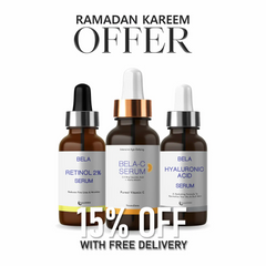 Ramadan Serum Care Bundle Vitamin C, Hyaluronic & Retinol for Radiant Skin